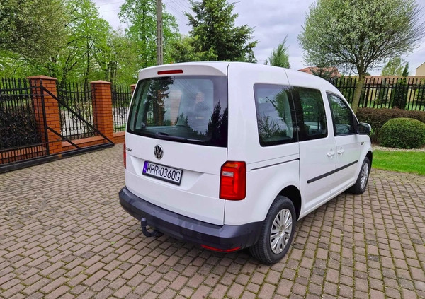 Volkswagen Caddy cena 55500 przebieg: 191300, rok produkcji 2019 z Płońsk małe 106